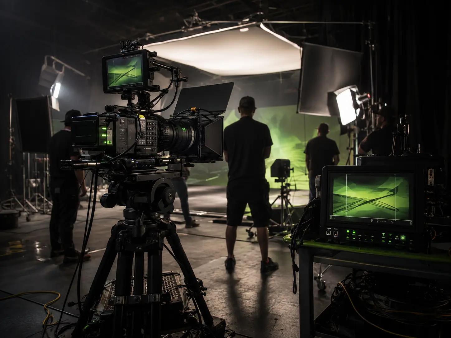 Professional television and 4K production studio